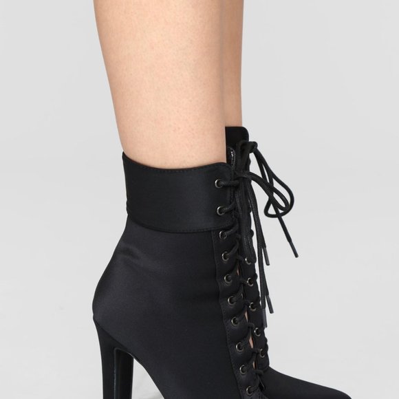 Fashion Nova Shine Bright Booties - Picture 3 of 16